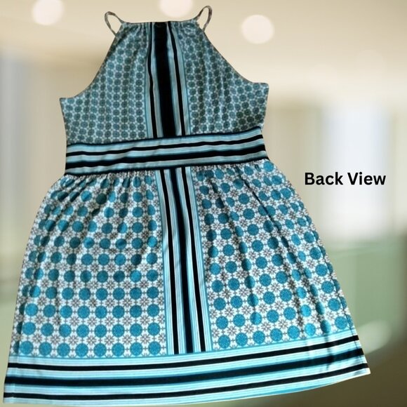 New York & Company Keyhole Dress Sz XL - Picture 4 of 7